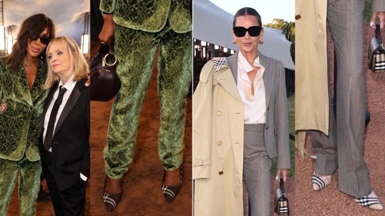 Naomi Campbell and Vanessa Williams Spotlight Burberry’s Signature Footwear at London Fashion Week