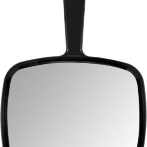 PROTECLE 9.3″ Handheld Hairdressing Mirror – Square Black