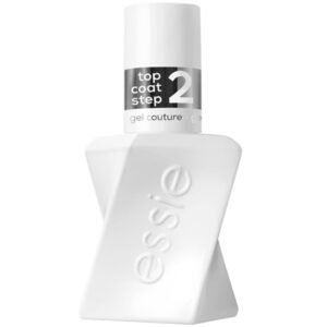 Essie Gel Couture Vegan Clear Top Coat Nail Polish, 0.46 fl oz
