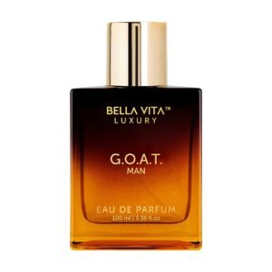BellaVita G.O.A.T. Men’s Eau De Parfum, 3.4 fl. oz | Fresh Bergamot & Lavender