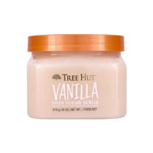 Tree Hut Vanilla Shea Sugar Body Scrub, 18 oz – Exfoliate & Hydrate
