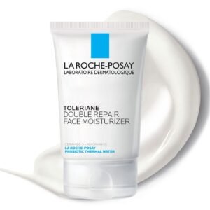 La Roche-Posay Toleriane Double Repair Face Moisturizer, 3.4 oz – Ceramide & Niacinamide Hydration, Fragrance-Free