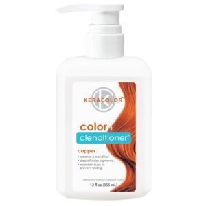 Keracolor 3-in-1 Color-Depositing Conditioner, 12 Fl Oz – 23 Shades
