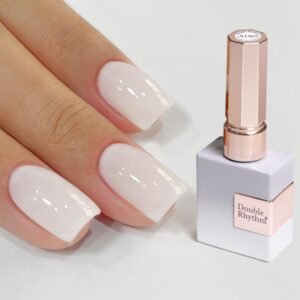 Double Rhythm 15ML Milky White Soak Off Gel Nail Polish