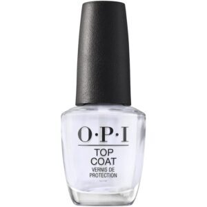 OPI Nail Lacquer Top Coat – Clear, Quick-Dry, High-Gloss Finish
