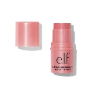 e.l.f. Monochromatic Multi Stick – Creamy Color for Eyes, Lips & Cheeks, Dazzling Peony 0.17 Oz