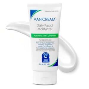 Vanicream Daily Moisturizer with Ceramides & Hyaluronic Acid, 3 oz.