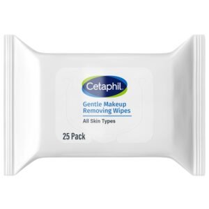 Cetaphil Gentle Makeup Removing Wipes, 25 Count – Fragrance Free
