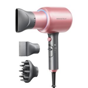 Wavytalk Ionic Hair Dryer for Curly Hair with Diffuser, 1875W