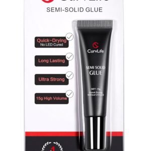 Curvlife Nail Glue 15g – Strong, Quick-Dry, Long-Lasting Adhesive