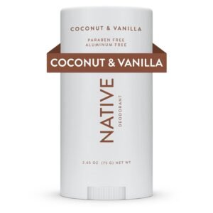 Native Deodorant | Aluminum-Free, 72-Hour Odor Control | Coconut & Vanilla