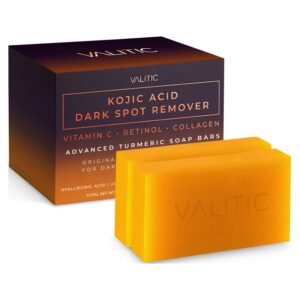 Kojic Acid Dark Spot Remover Soap – Vitamin C & Retinol (2 Pack)