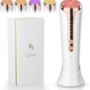 Texet 5-in-1 Microcurrent Facial Device for Skin Tightening & Lifting