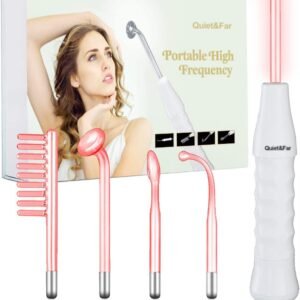 High-Frequency Facial Machine – Skin Care Wand & 4 Tubes