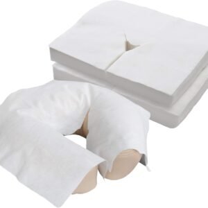 EarthLite Ultra Soft Disposable Face Cradle Covers – Medical-Grade Massage Headrest