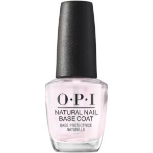 OPI Nail Lacquer Base Coat – Clear, Chip-Resistant Nail Polish