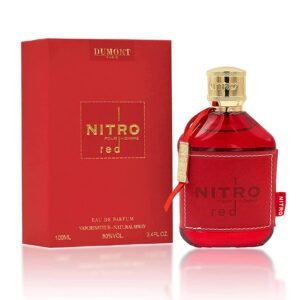 NITRO RED Eau De Parfum for Men – 3.4oz Luxury Cologne