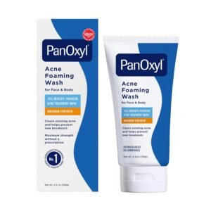 PanOxyl Acne Foaming Wash, 10% Benzoyl Peroxide, 5.5 oz