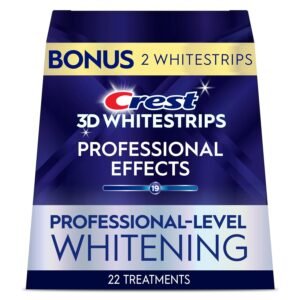 Crest 3D Whitestrips Professional Effects – 22 Teeth Whitening Strips