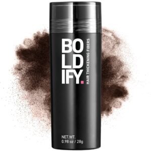 BOLDIFY Hair Fibers 28g – Dark Brown | Thinning Hair Solutions