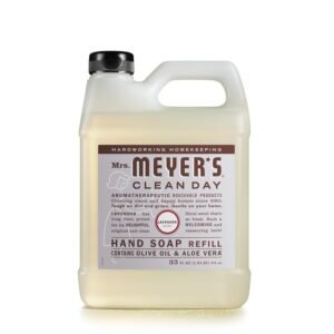 MRS. MEYER’S Lavender Hand Soap Refill, 33 Fl Oz – Biodegradable