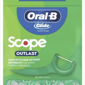Oral-B Glide Complete Dental Floss Picks, 75 ct, Scope Outlast
