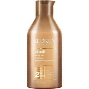 Redken All Soft Shampoo – Moisturizing Argan Oil for Dry, Color-Treated Hair