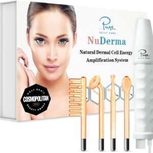 NuDerma Handheld Skin Therapy Wand – Anti-Aging & Tightening