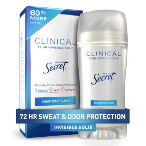 Secret Clinical Strength Antiperspirant for Women, 72HR Protection
