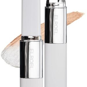 Blanc Cover Cream Stick V White – Korean Color-Changing Foundation, Medium to Full Coverage with Brush (202 Natural)