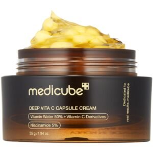 Medicube Deep Vitamin C Capsules – Radiant Skin Moisturizer 1.94 oz