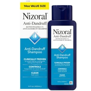 Nizoral Anti-Dandruff Shampoo, 1% Ketoconazole, 14 Fl Oz