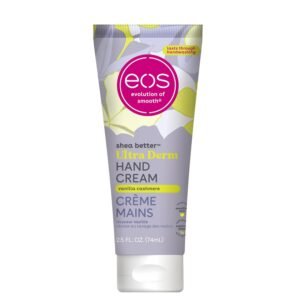 eos Shea Better Hand Cream – Vanilla Cashmere, 2.5 oz Hydration