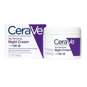 CeraVe Night Cream with Niacinamide & Peptides, 1.7 oz