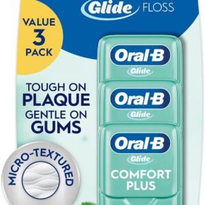 Oral-B Glide Pro-Health Comfort Plus Mint Floss, 3 Count