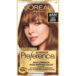 L’Oreal Superior Preference 6AM Light Amber Brown Hair Color