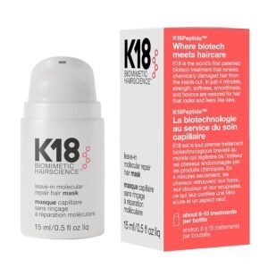 K18 Leave-In Molecular Hair Mask for Damaged, Dry Hair Repair