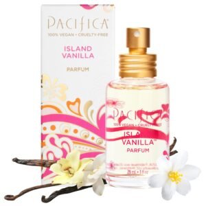 Pacifica Island Vanilla Perfume – Vegan Clean Vanilla Scent, 1 oz