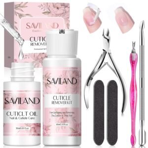 SAVILAND Cuticle Remover & Oil Kit – Nail Care Essentials