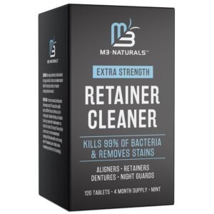Invisalign Retainer Cleanser Tablets – 4-Month Mint Supply