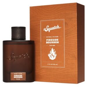 Dr. Squatch Fireside Bourbon Cologne for Men – 1.7 fl oz
