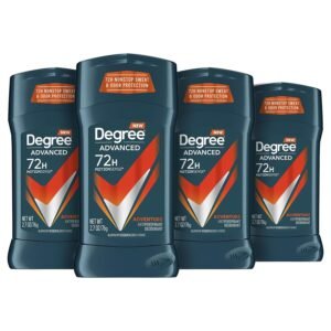 Degree Men Adventure Antiperspirant Deodorant – 4 Pack (2.7 Oz)
