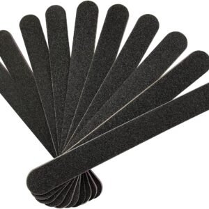 10 PCS Professional Double-Sided Nail Files, 100/180 Grit