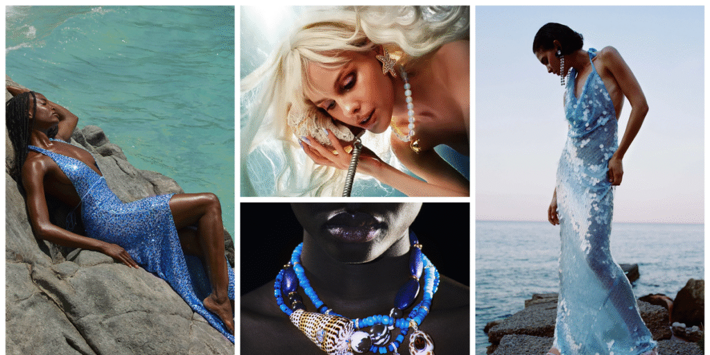 Mermaidcore Is Making Waves: Shop the Best Ocean-Inspired Jewelry, Dresses, Bags, Shoes and Swimwear for Summer Mermaidcore Is Making Waves: Shop the Best Ocean-Inspired Jewelry, Dresses, Bags, Shoes and Swimwear for Summer