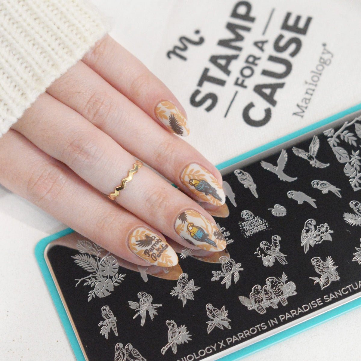 Join the Movement: Support the Parrots In Paradise Sanctuary with Purposeful Stamps