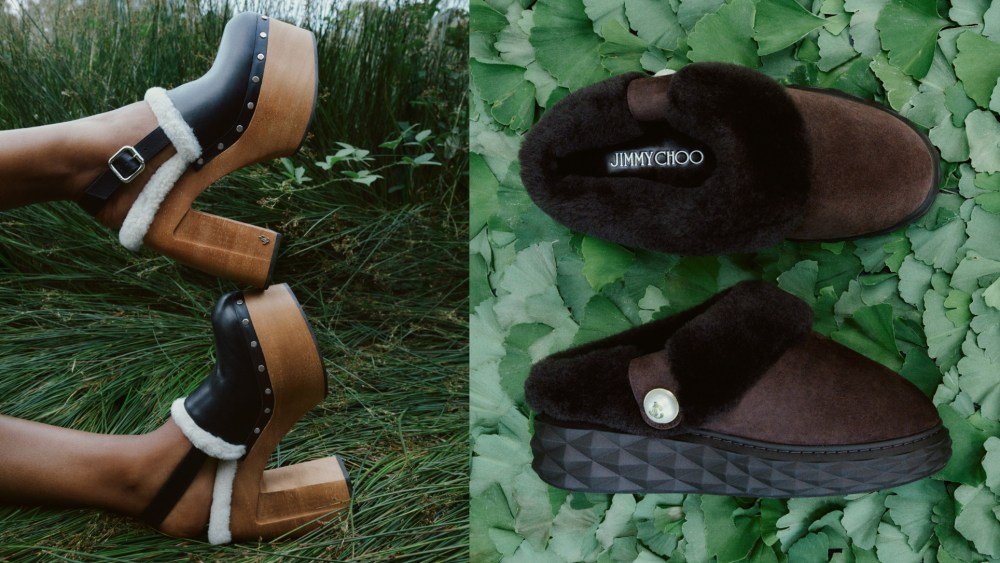 Jimmy Choo Unveils Shearling-Lined Winter Capsule Shoe Collection