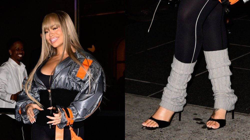 Latto Turns Heads in Leg Warmers and Heels at Nike x SKIMS Launch in NYC