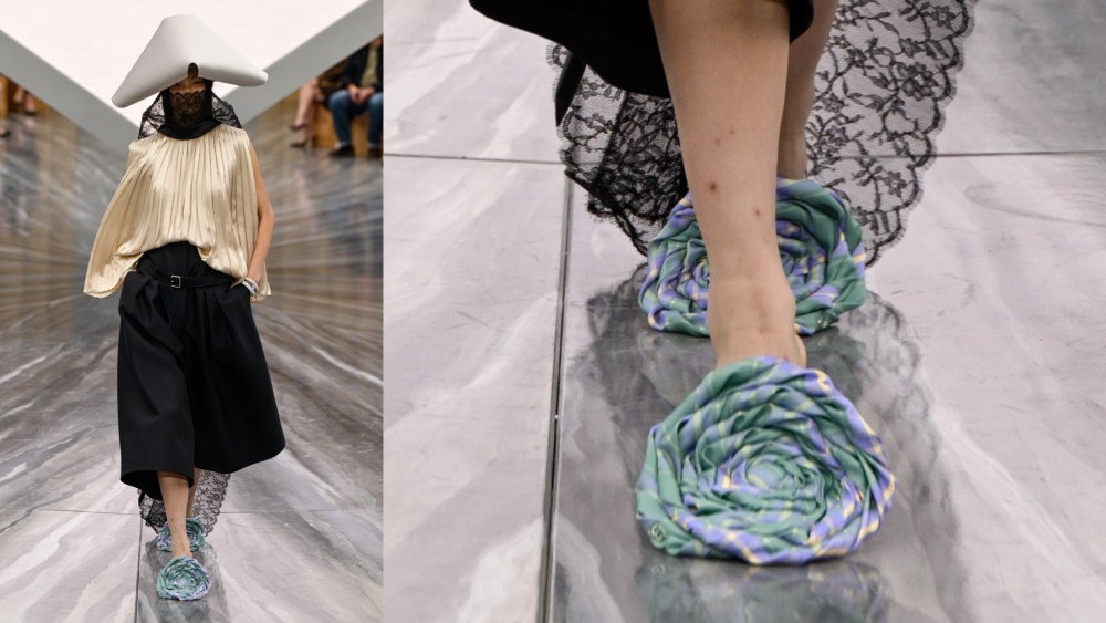 Jonathan Anderson and Nina Christen Stun With a Dramatic Dior Shoe Debut