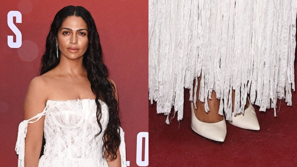 Camila Alves McConaughey Stuns in White Jimmy Choo Pumps at The Lost Bus Screening