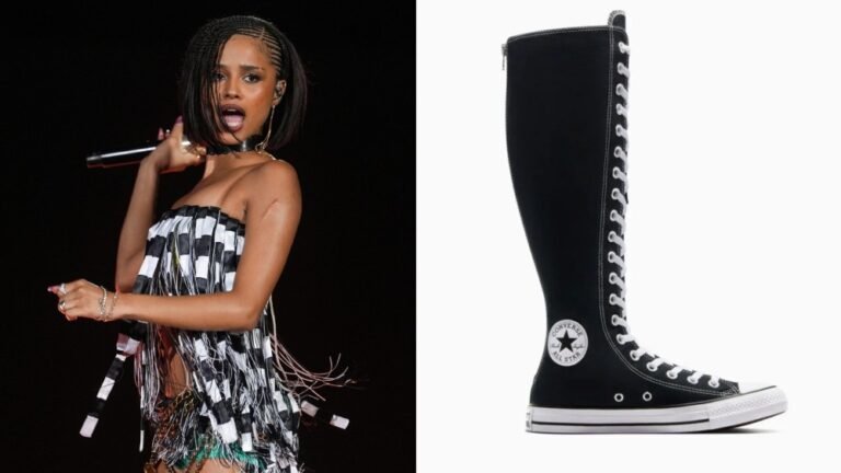 Tyla Brings a Punk Twist to Global Citizen Festival 2025 in Converse Chuck Taylor High-Tops